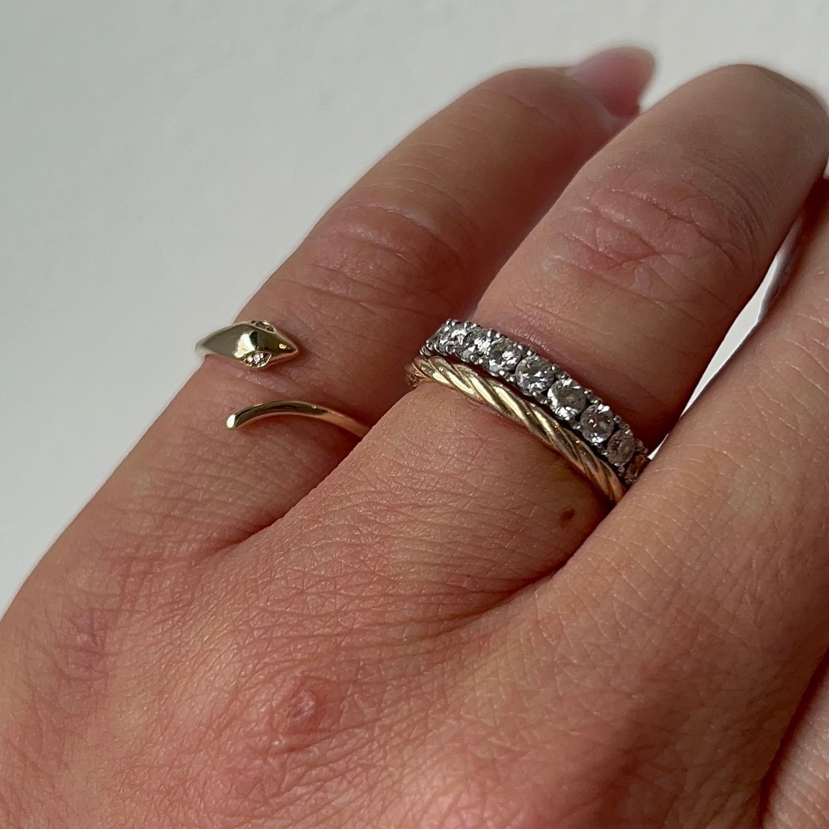 Petite Serpent Ring