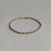 Diamond Cut Beaded Bracelet