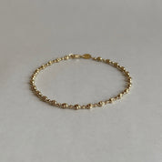 Diamond Cut Beaded Bracelet