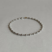 Diamond Cut Beaded Bracelet