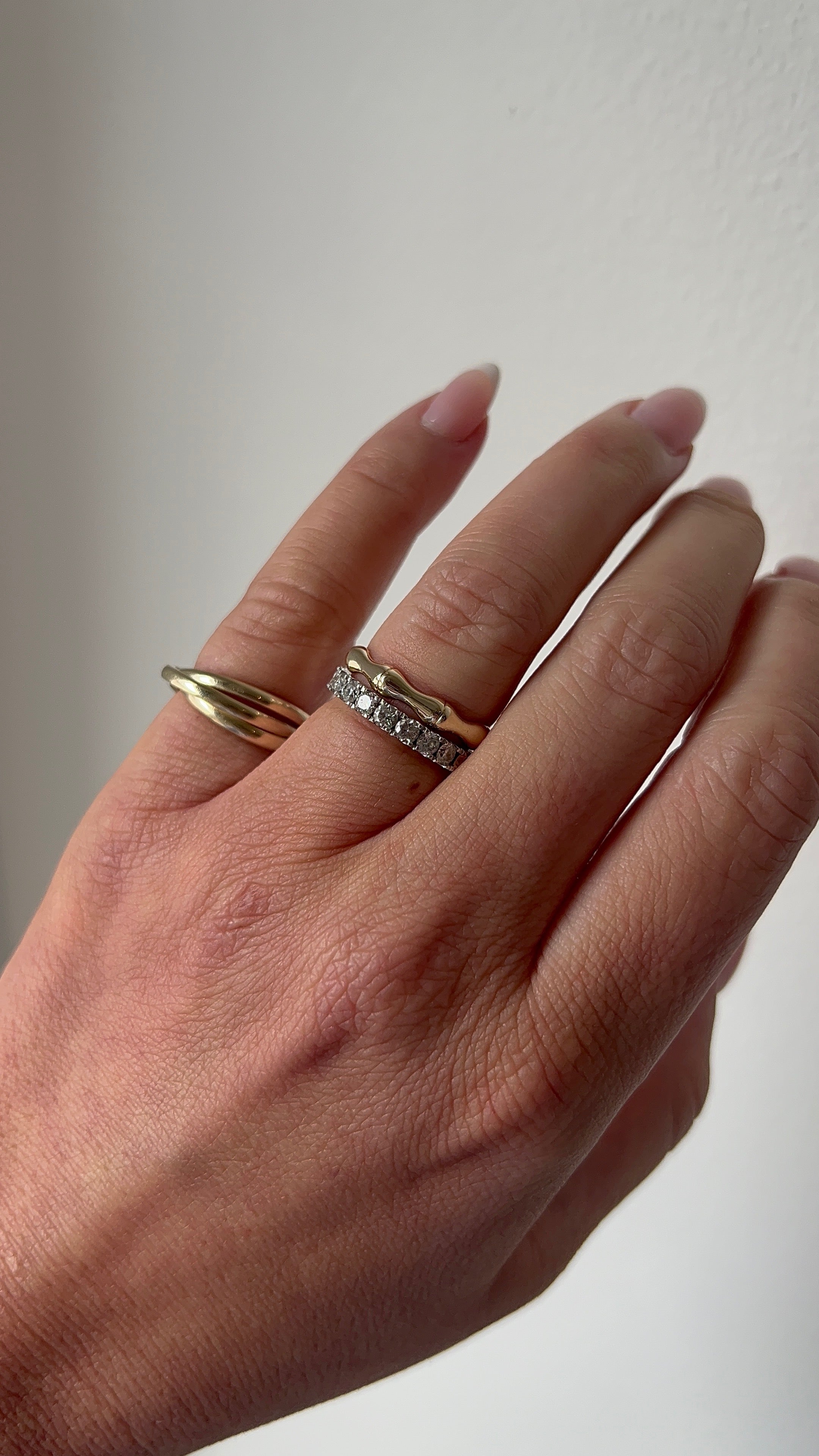 Bamboo Eternity Ring